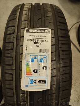 Alu kola Originál VW Touareg 18"+pneu 255/55 R18 - 9