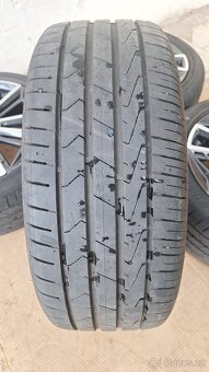 Alu kola Hyundai 17" 4x100 letní pneu 215/45 R17 5-6mm i20 - 9