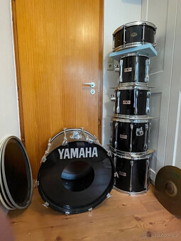 Bicí sada YAMAHA, zakázkový malý bubínek Joe Montineri + díl - 9
