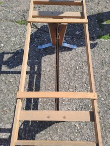 chromovaný stavitelný konferenční stolek - 9