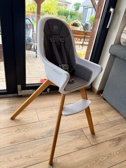 Jídelní židlička 2v1 Tixi šedá Kinderkraft - 9