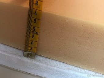 Vrchní paměť. matrace 200x150x8 cm se snímatelným potahem - 9