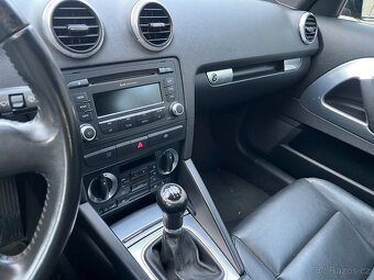 Audi A3 1.8TSi CABRIO KŮŽE ALU manuál - 9