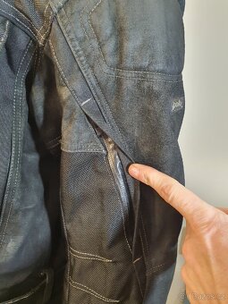 Mohawk MVS-1 Kůže Textil bunda na moto BMW V. 3XL - 9