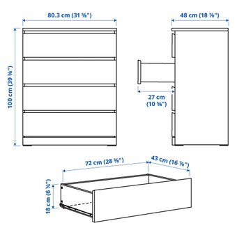 Ložnice malm ikea - 9