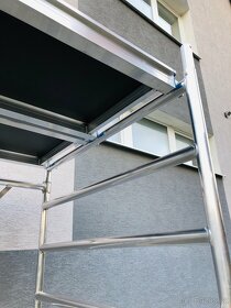 Pojízdné hliníkové lešení. AL 135 z Nástavbou - ZESÍLENÉ - 9