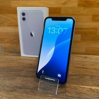 IPhone 11 128GB, fialový (12 měsíců záruka) - 9