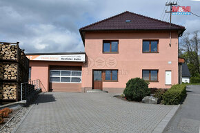 Prodej výrobního objektu s rodinným domem, 1200 m², Spálov - 9