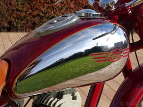 Jawa 250 Pérák, rok výroby 1951 - 9