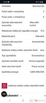 Vestavena lednice Mora - 9