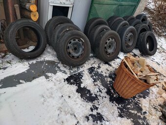 Prodám zimní pneu 205/55/16 se vzorkem 4,5 mm az 6,5 mm. - 9