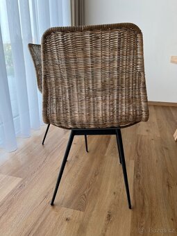 Kvalitní designové ratanové židle Kave Home + sedáky zdarma - 9