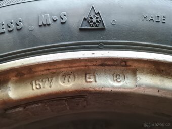 Alu kola + zimní pneu - 9