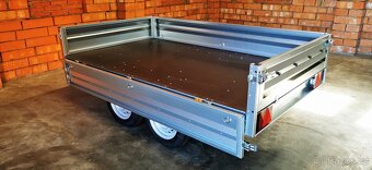 Přívěsný vozík  250x142x35 kola pod 2x750 kg - 9