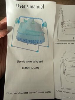 Kolébka s hudbou a houpáním - 9