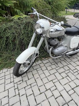 Prodám Jawa Sport 350/361 s doklady rok 1964 sbírkovy kus - 9
