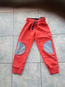 Tepláky, rifle, pogumované /fleec kalhoty - vel. 104/110/116 - 9