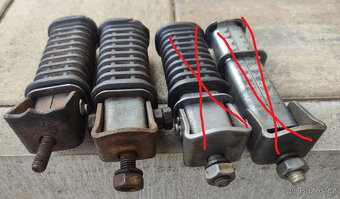 Jawa 350/634, 250/623, 350/633 Bizon, Californie - stupačky - 9