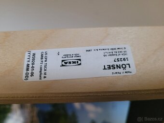 IKEA HEMNES 160x200 s roštem a matrací - 9