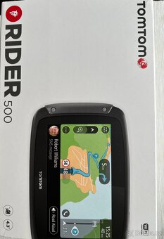 Navigace na moto TOMTOM RIDER 500 - 9