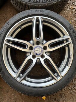 Mercedes E class W213 AMG R19 5x112 Zimní Michelin Alpin - 9