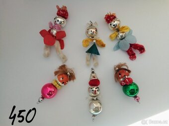 Ozdoby vánoční - staré, vánoční ozdoby - 9