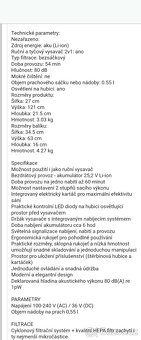 Vysavač ETA Moneto 2v1 - 9