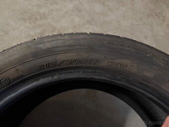 prodám letní pneumatiky 215/50/17 Goodyear a Hankook sada - 9