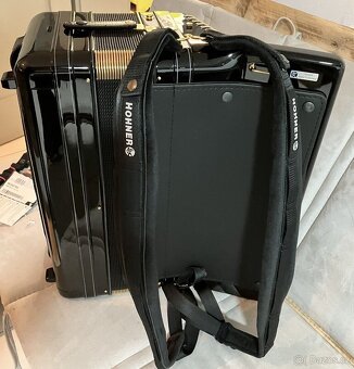 Akordeon, Hohner Morino+ V 120 De Luxe, Cassotto, černý, 5-a - 9