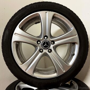 MERCEDES E W213 5x112 R18 ET43+ZIMNÍ 245/45R18 6mm - 9