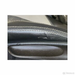 Sedačky černá kůže šedá látka VW Jetta 4 6Z r.v. 2011 - 9