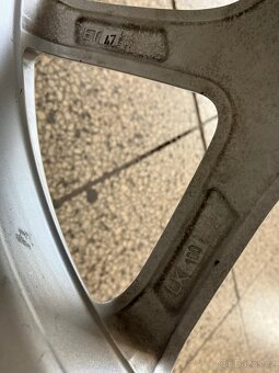 Hliníkové disky R17 Borbet 5x100 Subaru + 225/60 R17 Nokian - 9