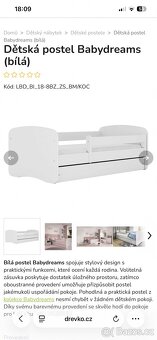 Dětská postel Babydreams - 9