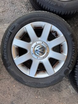 Originální VW alu kola R16 s pneu 205/55/16 Michelin - 9