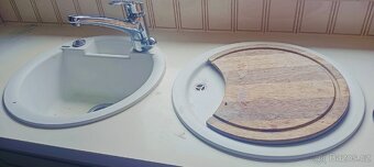 Stylová linka s patinou 750cm kompletní se spotřebičema - 9