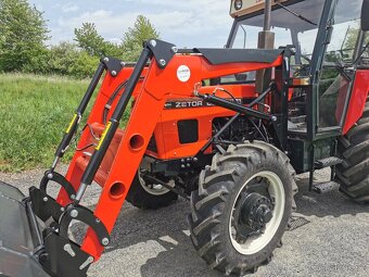 MONTÁŽ ČELNÍHO NAKLADAČE NA ZETOR, ZDARMA JOYSTICK A VIDLE., - 9