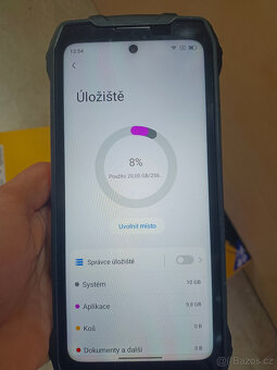 Mobil Oscal Pilot 1, 6/256 GB, nárazuvzdorný, ochranná fólie - 9