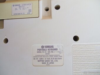 YAMAHA PS 10 - legendární analogové klávesy - 9