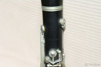 Starý dřevěný Bb klarinet GRASLITZ - 9