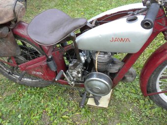 JAWA VILLIERS r.v.1934 bez dokladů dlouhá léta na půdě - 9