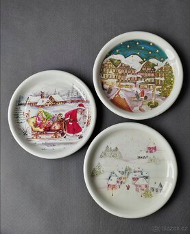 Vánoční kolekce porcelánových talířů a svícnů - 9