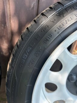 Převářky 4x100 R14 195/45 + středy VW - 9