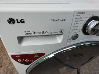 Prodám pračku se sušičkou značky LG Dovezu - 9