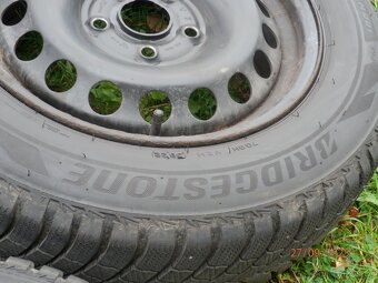 4xObutá zimní sada na ŠKODA OCTAVIA 2  195/65 R15 4x7,2MM - 9