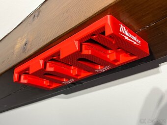 Držáky pre aku náradí Milwaukee - 9