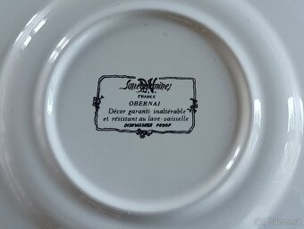 FAJÁNS TALÍŘ SARREGUEMINES HENRI LOUX FRANCIE - 9