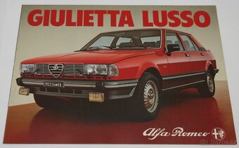 Prospekty Alfa Romeo Giulietta Lusso (bez datace) - 9