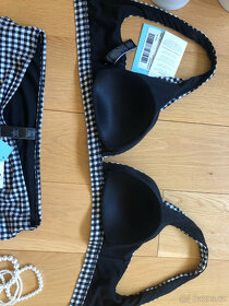 Nové kostičkované dvoudílné plavky Marks & Spencer vel. L - 9