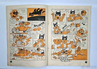 Čtyřlístek č.1 Výnález profesora Myšpulína - 1969 - ORIGINAL - 9