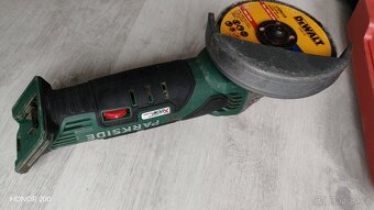 Aku úhlová bruska / flexka + 4 Ah Bluetooth + nabíječka - 9